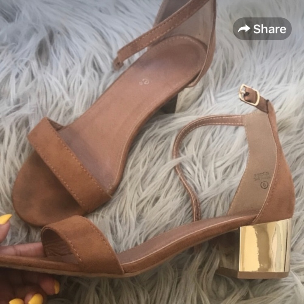 Block heel sandals